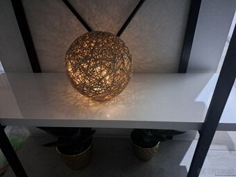 Vianočná dekorácia, svetelná guľa - 6