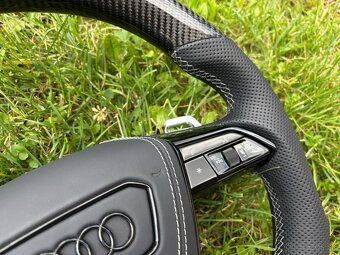 -AUDI VOLANT KARBONOVY A6 A7 C8 Q8 S8 SQ8 E-TRON - 6