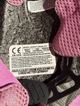 Dievcenska prilba ABUS 45 - 50 cm - 6