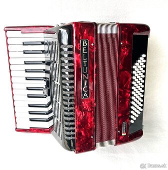Predám nový akordeón BELTUNICA Vivaldi- De Luxe 60 basový- n - 6