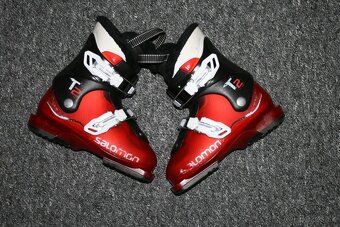 detské lyže dynamic 100 cm , lyžaky salomon - 6