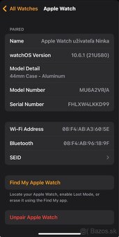 Apple Watch series 4 - 6