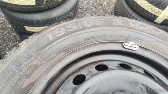sada diskov KFZ 5x114,3 s pneu semperit 195/65 R15 91T zimné - 6