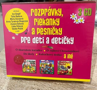 CD rozprávky - nové, nerozbalené - 6