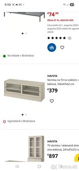 TV skrinka IKEA - HAVSTA - 6