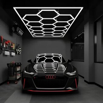 LED svetlá HEXAGON ( honeycomb hexagon led modulárne svetlo) - 6