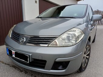 Nissan Tiida 1,6i - Ťažné - 113 000 km, Klíma - 6