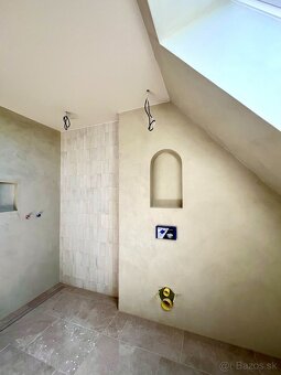 Bezšpárové kúpelne, Mikrocement, dekoračné omietky a malovky - 6