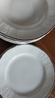 Porcelánové taniere Bernadotte 6+4 - 6