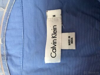 CALVIN KLEIN originál azurova damska bluzka M - 6