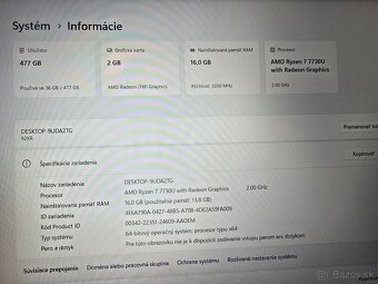 Velky 16 palcovy Lenovo ideapad 3i model 2024 v super stave - 6