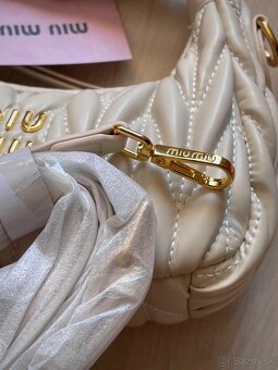 Miu miu Wander biela kabelka - 6