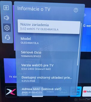 LG OLED48A1 48" (122cm) OLED, Super farby a hlboka cierna. - 6