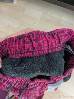 Zateplené nohavice a softshelove nohavice 98 - 6
