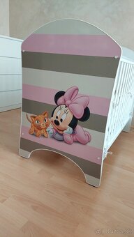 Disney postieľka +matrac, chranic, mantinel, plachty, hračka - 6