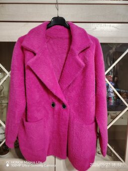 Alpaka sveter/fuchsia - 6