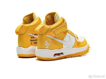 NIKE X OFF WHITE AIR FORCE 1 MID SP Leather - 6