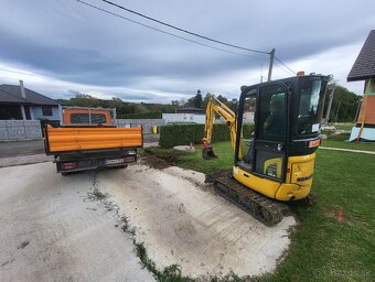 Zemné a výkopové práce, autodoprava do 3,5t - 6