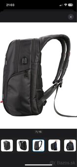 Batoh - Kingsons Business Travel Laptop Backpack 17” - 6