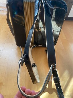 Heligonka Hohner Ouverture IV CF 4hlas + Remene + Kufor - 6