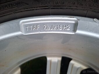 Predám 18-ky DEZENT hliníkové disky 5x114,3 - 6