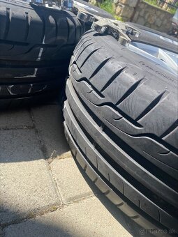 Predám :Originál Alu disky AUDI A3 s letnými pneu 235/55 R17 - 6