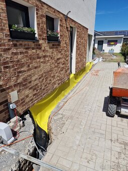DRENÁŽ DOMU, POZEMKU A HYDROIZOLÁCIA SPODNÝCH ČASTÍ DOMU - 6