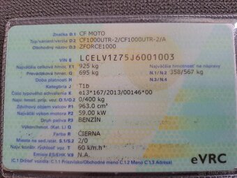 CF Moto Z Force 1000 Bugina 4x4 - 6
