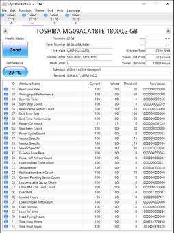 Toshiba enterprise HDD 18TB REZERVOVANE - 6