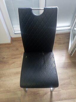 Stoličky 5ks + stôl - 6