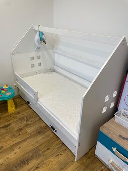 Domčeková posteľ s matracom - 6