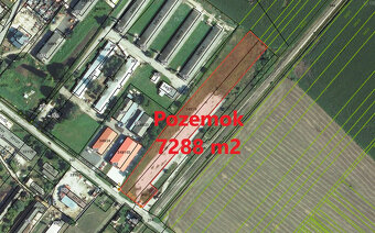 Pozemok na podnikanie o výmere 7288 m2 v obci Dolná Seč - 6