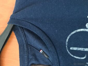 TOMMY HILFIGER modre damske tricko S - 6