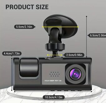 Duálna autokamera + 32 GB SD karta - 6