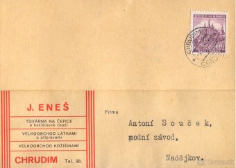 Poštové známky, filatelia: ČSR 1939-44 obálky a pošt. lístky - 6