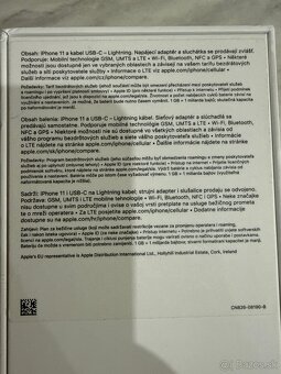 Apple iPhone 11 64 GB – čierny – komplet balenie + obal - 6