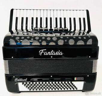 Predám nový akordeón FANTASIA BRILLIANT 80 basový- - 6