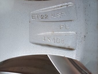 hlinikové disky-Peugeot/Citroen,--7Jx16-ET-22---4x108 - 6