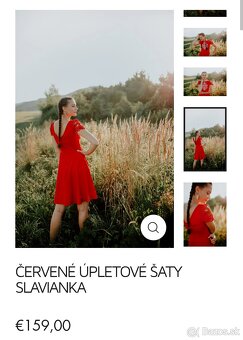 ZĽAVA 30 eur - vyšívané šaty zn. J. Wurll Kocanová - 6