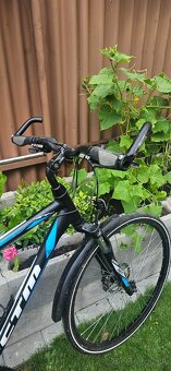 CTM TWISTER 3.0 MATNÁ ČIERNA/BLEDOMODRÁ 2019 Krosový bicykel - 6