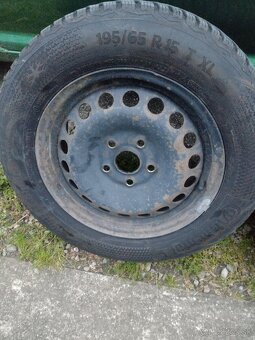 plechové disky 5x112 R15 Octavia 2 Golf 5 - 6