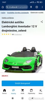 Elektrické autíčko Lamborghini - 6