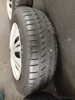 5x100 R14 165/70 R14 vzor cca 5mm letné - 6