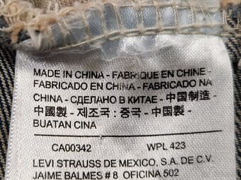 Pánská džínová bunda Levi's Trucker XL džíska 1176 - 6