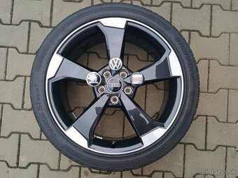 Orig. sada Audi, VW, Škoda, Seat 5x112 R19 + pneu 235/40 R19 - 6