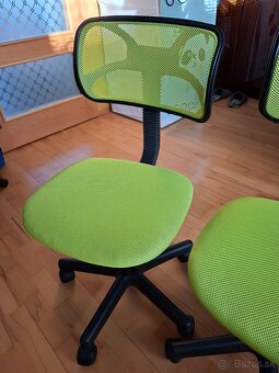 Detské kancelárske stoličky 2ks - 6