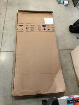 Predám sprchové dvere, šírka 90 cm, 2-krídlové - 6