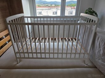 Predám detskú postieľku 120x60cm s matracom - 6