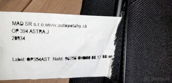 Autopotahy MAD pre Opel Astra J - 6