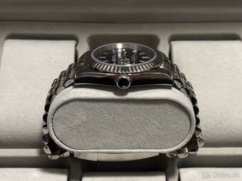 Seiko Custom Mod Watch Hodinky Datejust Black - 6